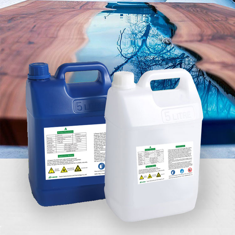 crystal clear epoxy resin for wood table countertop floor art etc